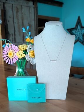 Tiffany & Co. Bar Necklace, 16"